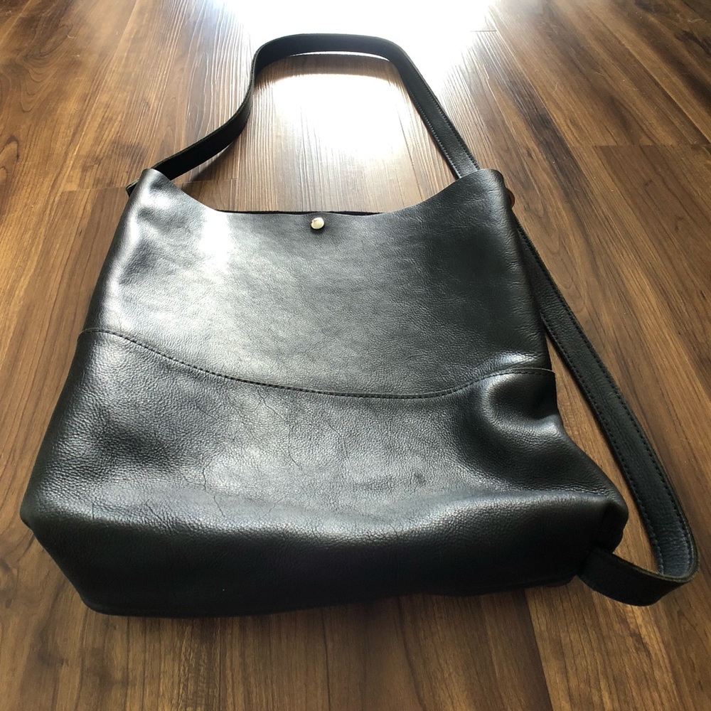 Hustle and Hide slingback tote
